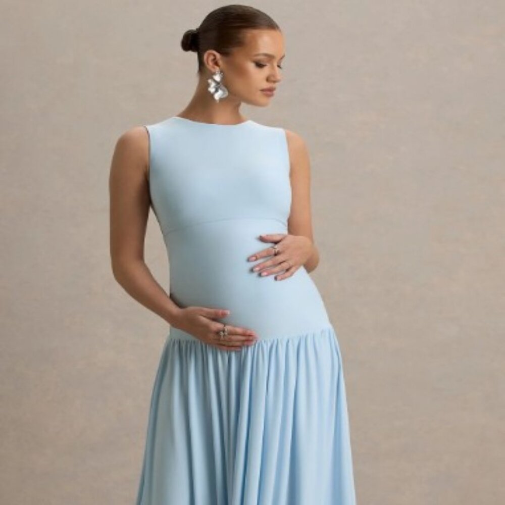 Club London Outline Maternity Dress